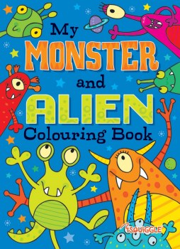 My Monster & Alien Colouring Book