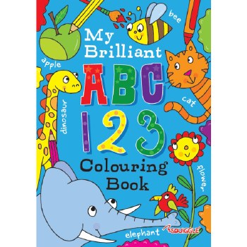My Brilliant ABC/123 Colouring Book