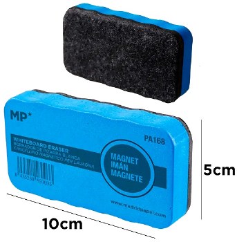 Teachers Magnetic Whiteboard Eraser Small 10cm x 5cm