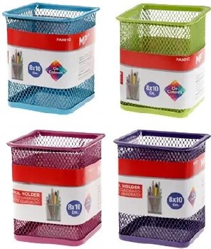 Additional picture of MP* Square Mesh Pencil Holder