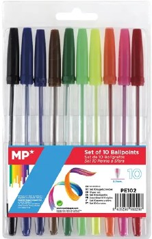 MP* Ballpoint Pens (Pack 10)