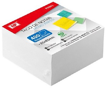 MP* Memo Note Block 85mm x 85mm White (400 Sheets)