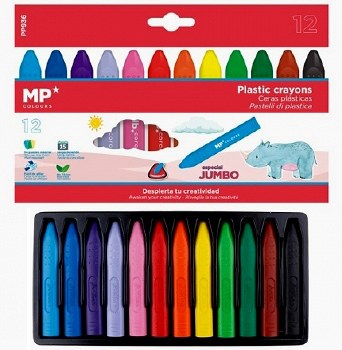 MP* Jumbo Triangular Crayons (Pack 12)
