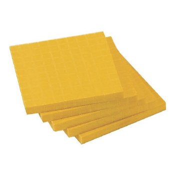 Non-Linking Base Ten Flats/Hundreds (5 pieces)