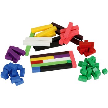Plastic Number Rods Smooth (Bag 80)