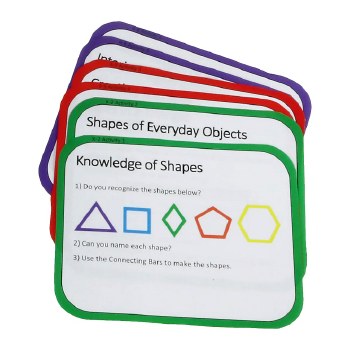 Geometric Buckle Bar Activity Cards (Set 24)