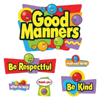 Good Manners Bulletin Board