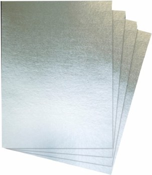 A2 Silver Chartboard - Per Sheet
