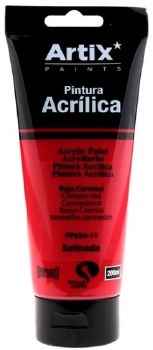 Red Acrylic Paint 200ml