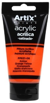 Orange Acrylic Paint 200ml