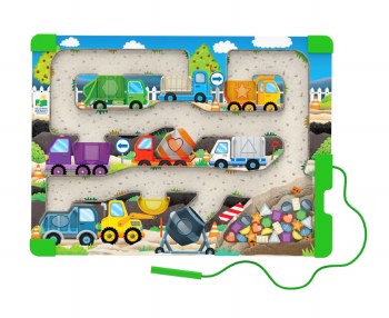 Sort & Learn Magnetic Puzzle Shapes Construction