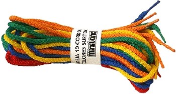 Thick coloured Laces (Set 10)