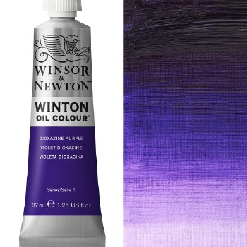 Additional picture of Winsor & Newton Winton Oil Paint 37ml Dioxazine Purple