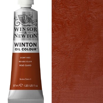 Additional picture of Winsor & Newton Winton Oil Paint 37ml Light Red