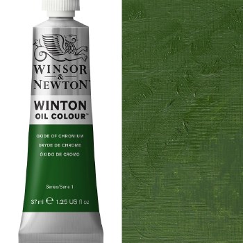 Additional picture of Winsor & Newton Winton Oil Paint 37ml Oxide of Chromium