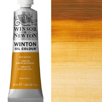 Additional picture of Winsor & Newton Winton Oil Paint 37ml Raw Sienna