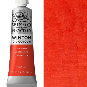Additional picture of Winsor & Newton Winton Oil Paint 37ml Scarlet Lake