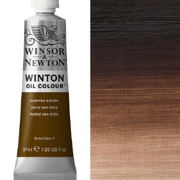 Additional picture of Winsor & Newton Winton Oil Paint 37ml Vandyke Brown