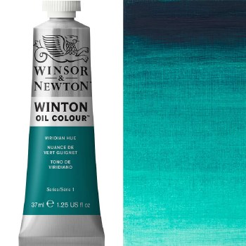 Additional picture of Winsor & Newton Winton Oil Paint 37ml Viridian