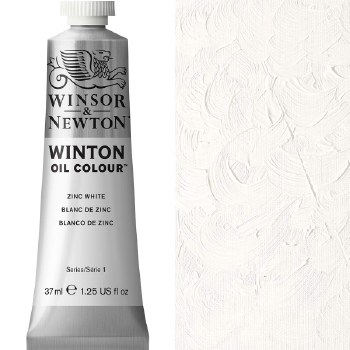 Additional picture of Winsor & Newton Winton Oil Paint 37ml Zinc White