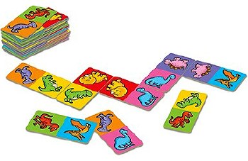 Additional picture of Dinosaur Dominoes Matching & Observation Mini Game