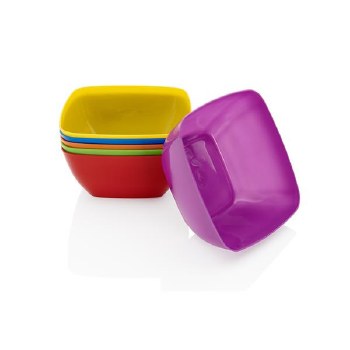 Additional picture of Square Sorting Bowls 14.5cm (Set 6)