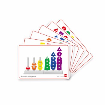 Additional picture of GeoFun Sorting Abacus Beads