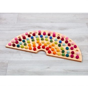 Additional picture of Felt Ball Rainbow Maker