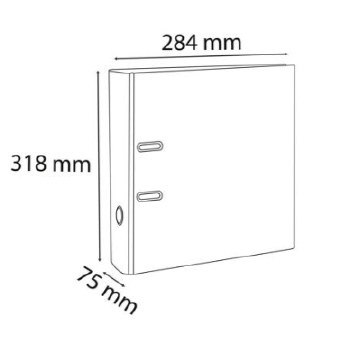 Additional picture of Lever Arch File Grey