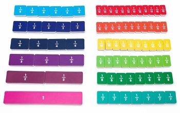 Additional picture of Magnetic Fraction Bricks (Set 78)