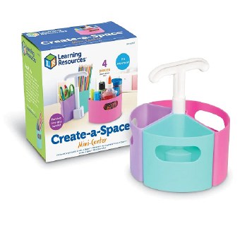 Additional picture of Create-a-Space Mini-Center Pastel