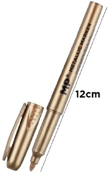 Additional picture of MP* Metallic Gold Marker