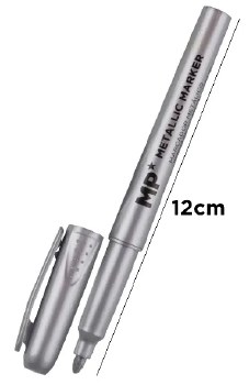 Additional picture of MP* Metallic Silver Marker
