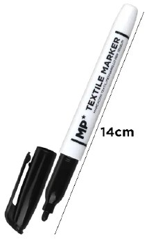 Additional picture of MP* Black Textile Marker