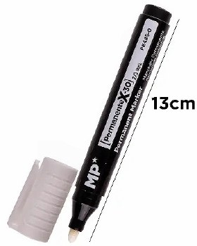 Additional picture of MP* White Permanent Marker 2/3mm