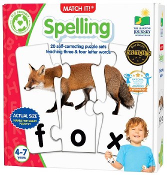 Additional picture of Match It! Spelling (3 & 4 piece)