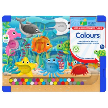 Additional picture of Sort & Learn Magnetic Puzzle Colours At Sea