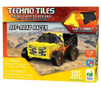 Additional picture of Techno Tiles Off-Road Racer (100+ pieces)