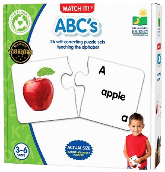 Additional picture of Match It! ABC's (2 piece)