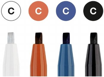 Additional picture of Faber- Castell Pitt Artist Caligraphy Pen Set (Pack 4)