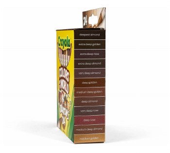 Additional picture of Crayola Colours of the World Crayons (Pack 24)