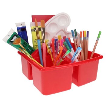 Additional picture of Storage Caddy - Ketchup Red