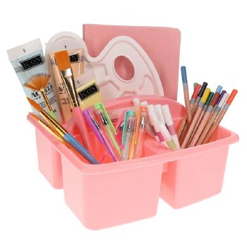 Additional picture of Pastel Storage Caddy - Pink