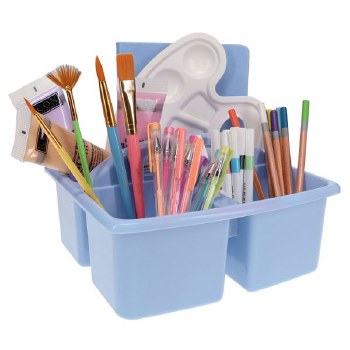 Additional picture of Pastel Storage Caddy - Cornflower Blue