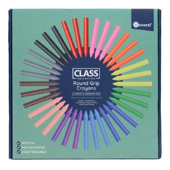 Additional picture of Ormond Round Grip Crayons (Pack 288)