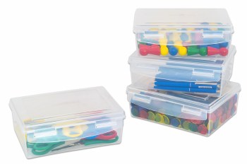 Additional picture of Clear Stackable Storage box - 1.4 litre