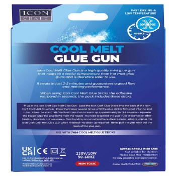 Additional picture of Icon Cool Melt Glue Gun 7mm + 2 Refills