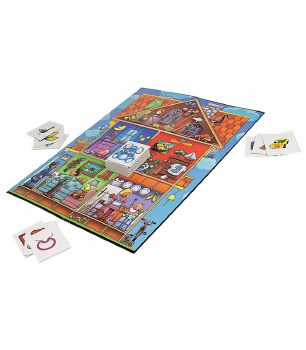 Additional picture of I Spy a Mouse in the House! Picture Rhymes Board Game