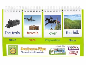Additional picture of Sentence Builder Flip Stand 4 Panel
