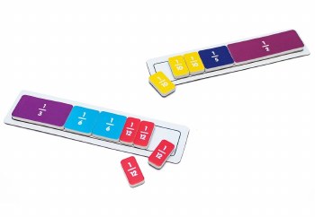 Additional picture of Magnetic Fraction Bricks (Set 78)
